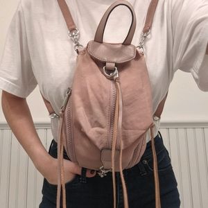 Pale Pink Rebecca Minkoff Mini Julian Nylon Backpa